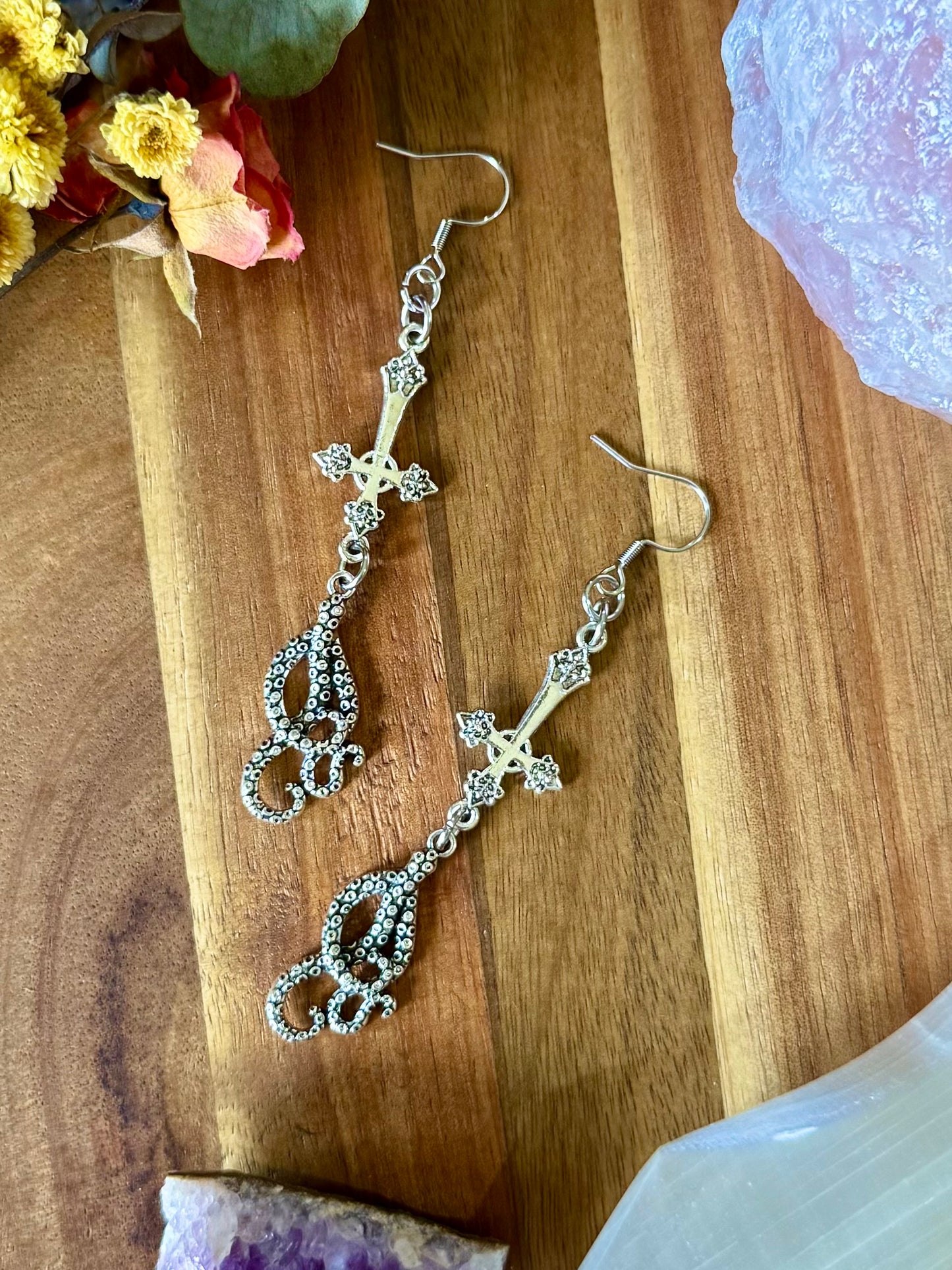 Twisted Religion Earrings