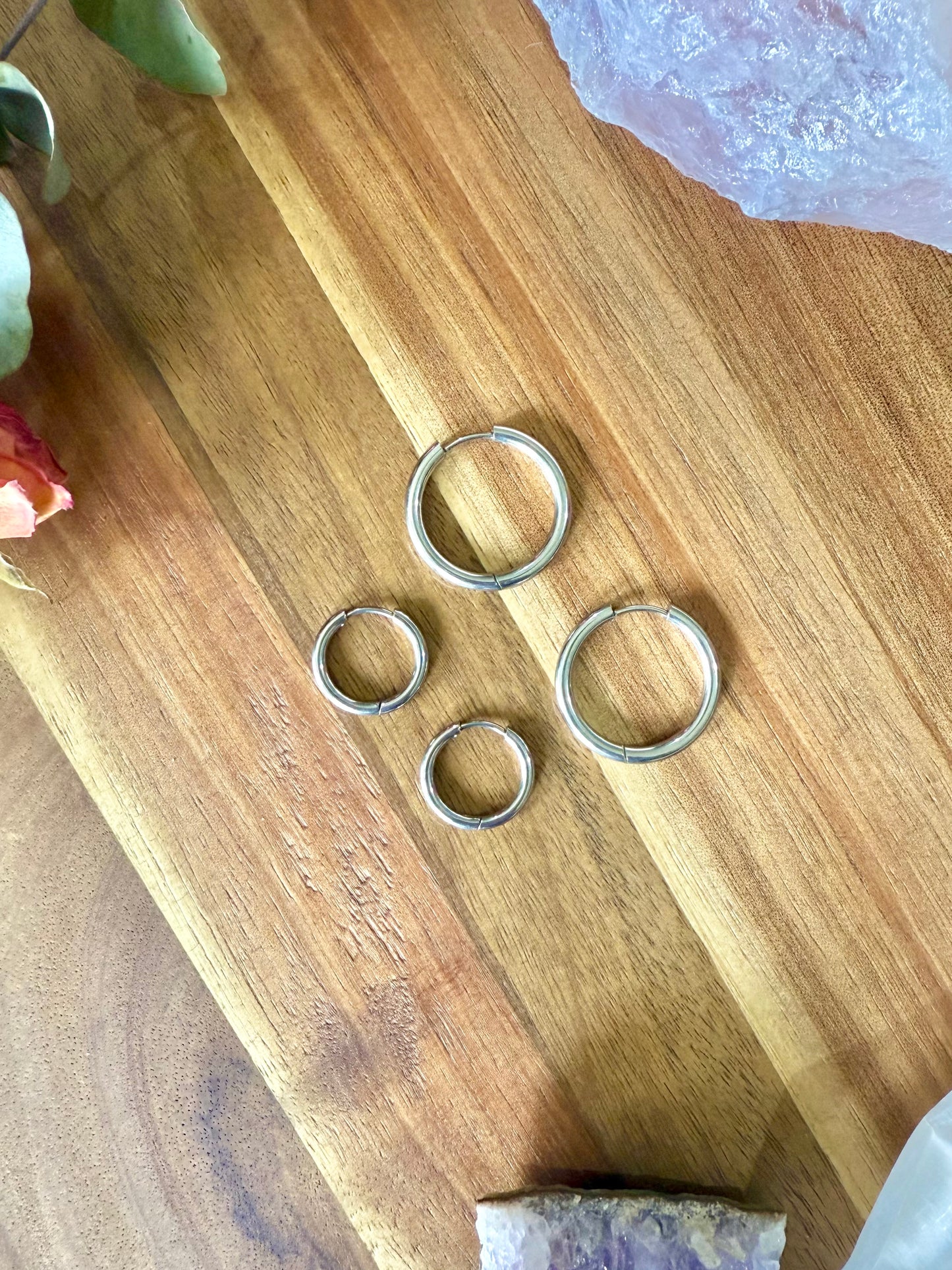 Change To Huggy Hoops On Earrings