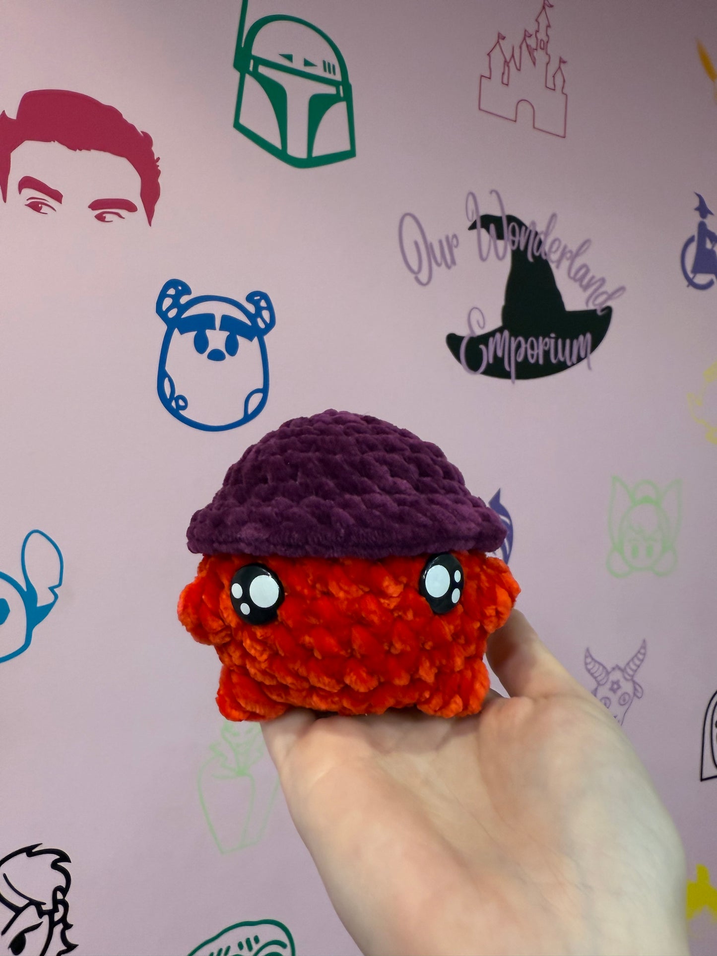 Small Crochet Mushrooms