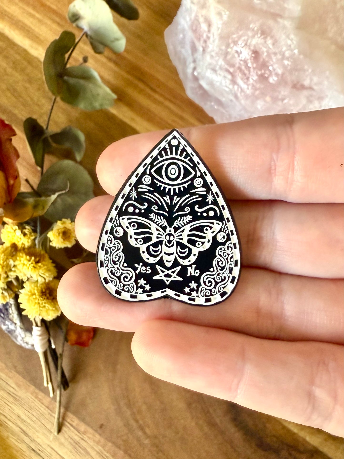 Moth Planchette Pin