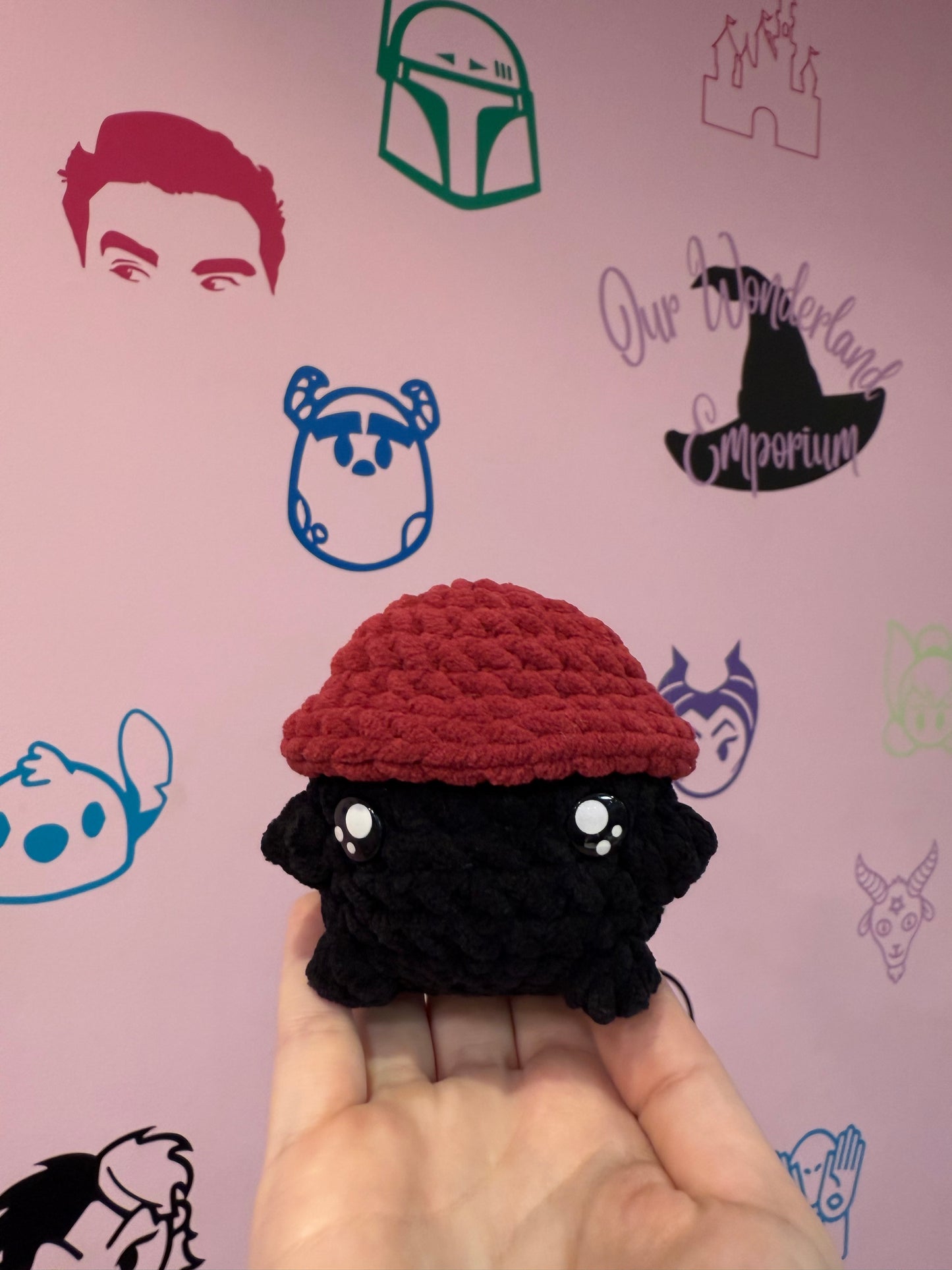 Small Crochet Mushrooms
