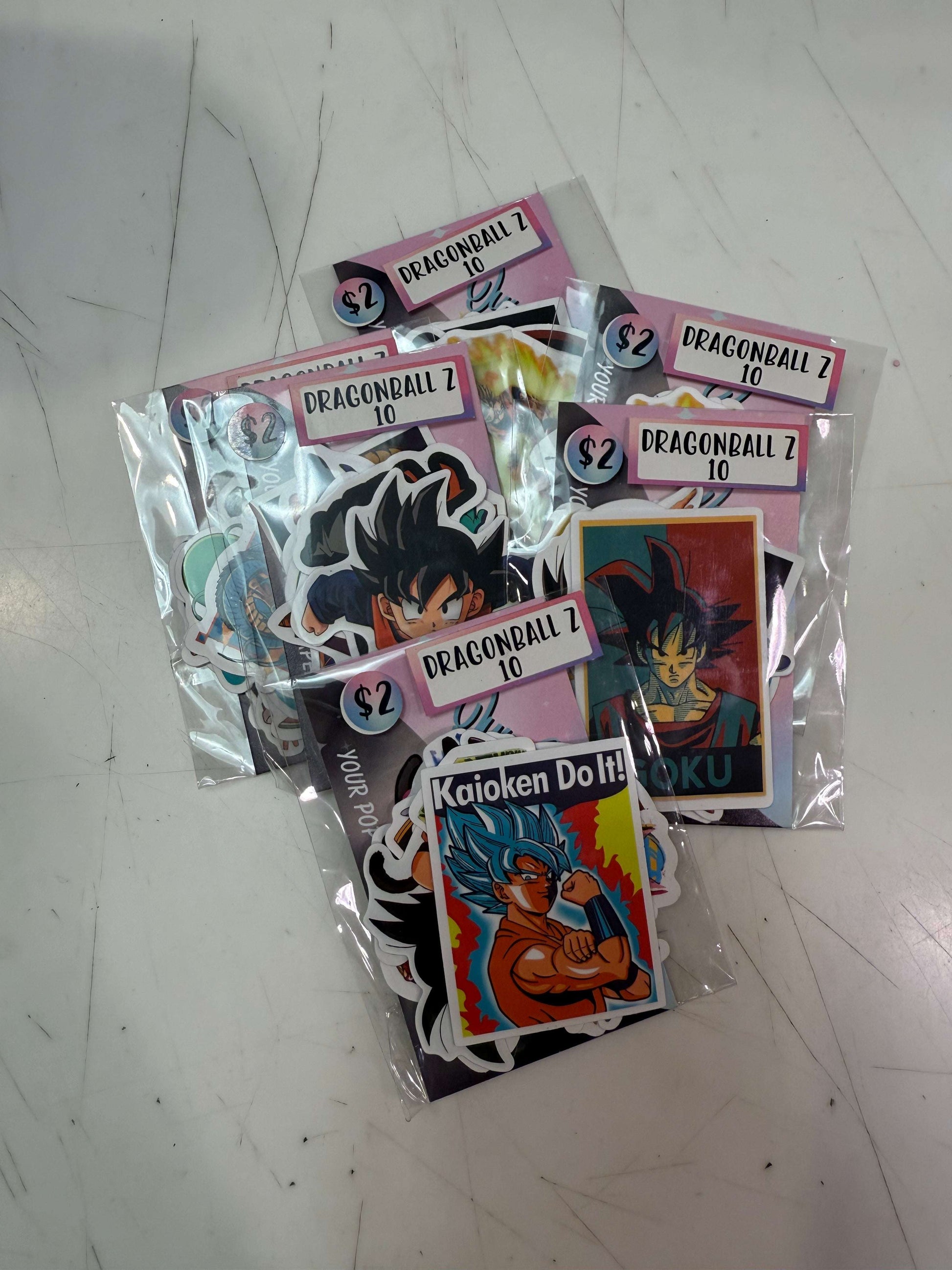 Dragon ball Stickers