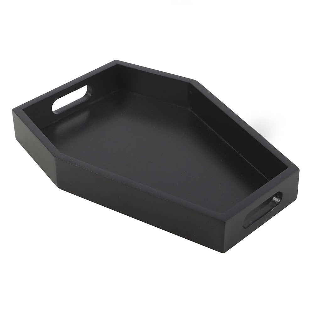Black Coffin Tray