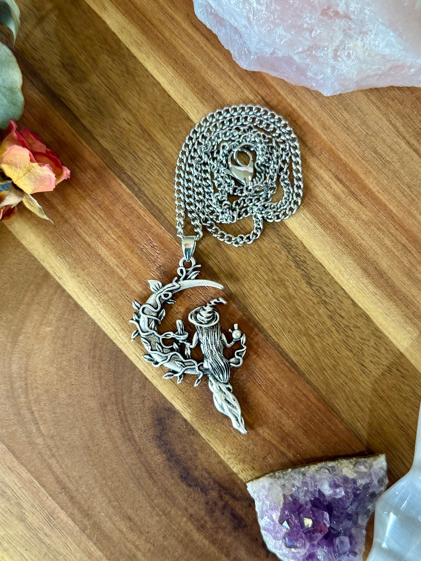 Moon Witch Pendant Necklace