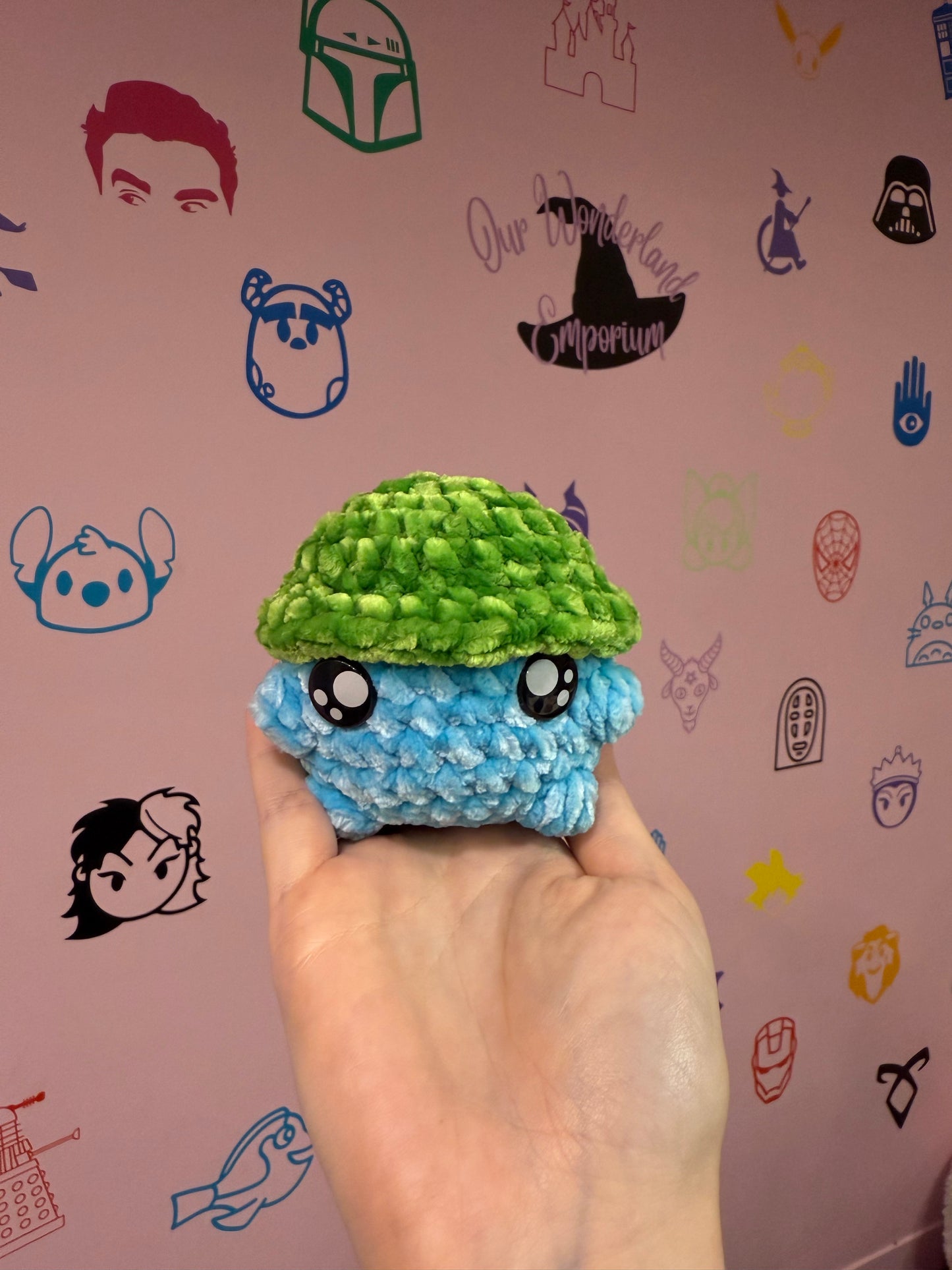 Small Crochet Mushrooms