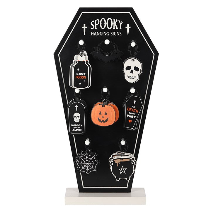 Spooky Mini Hanging Signs