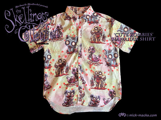 Cute Zombies Hawaiian Shirt