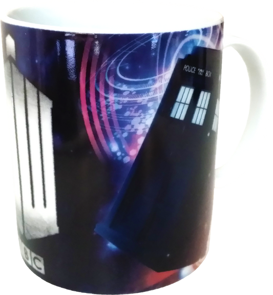Dr Who - TARDIS & Insignia Logo Mug