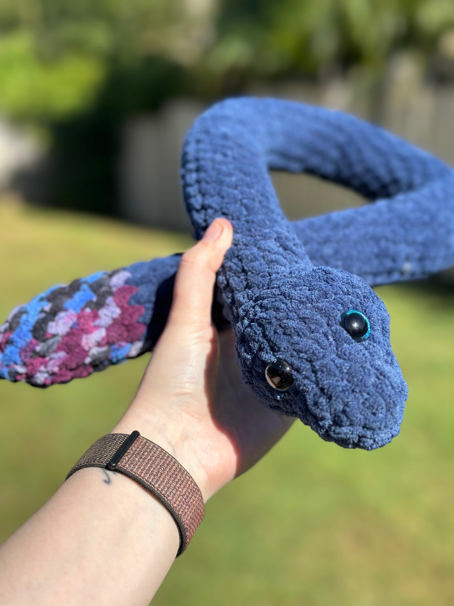 Snake Crochet Plushie