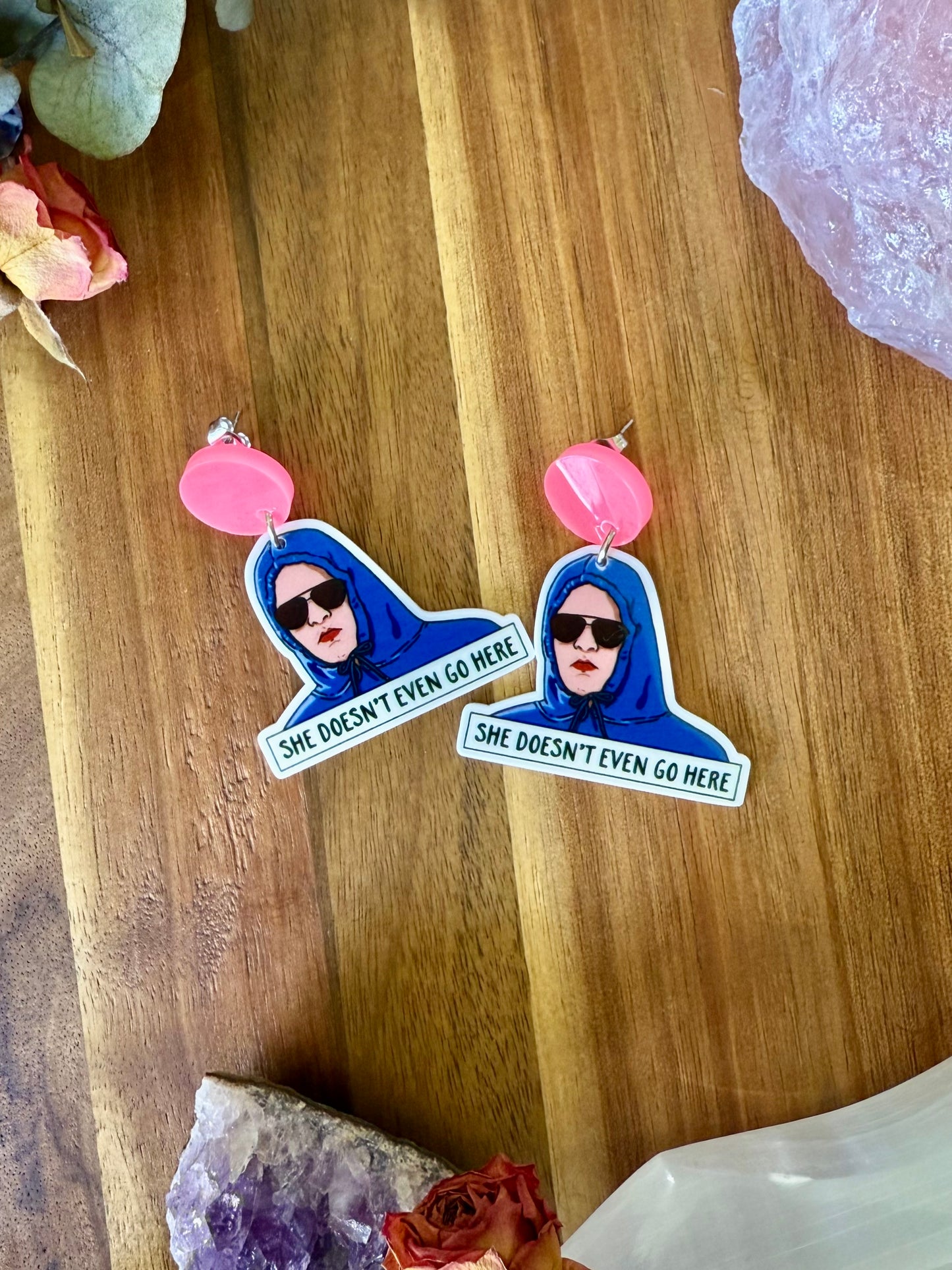 Doesn’t Even Go Here Dangle Earrings