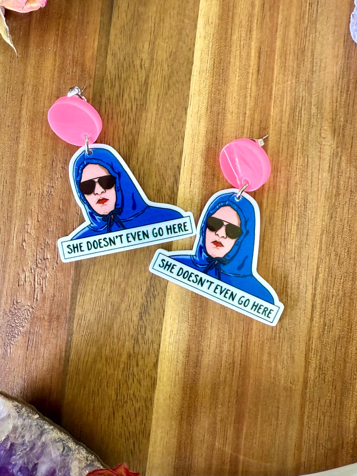 Doesn’t Even Go Here Dangle Earrings