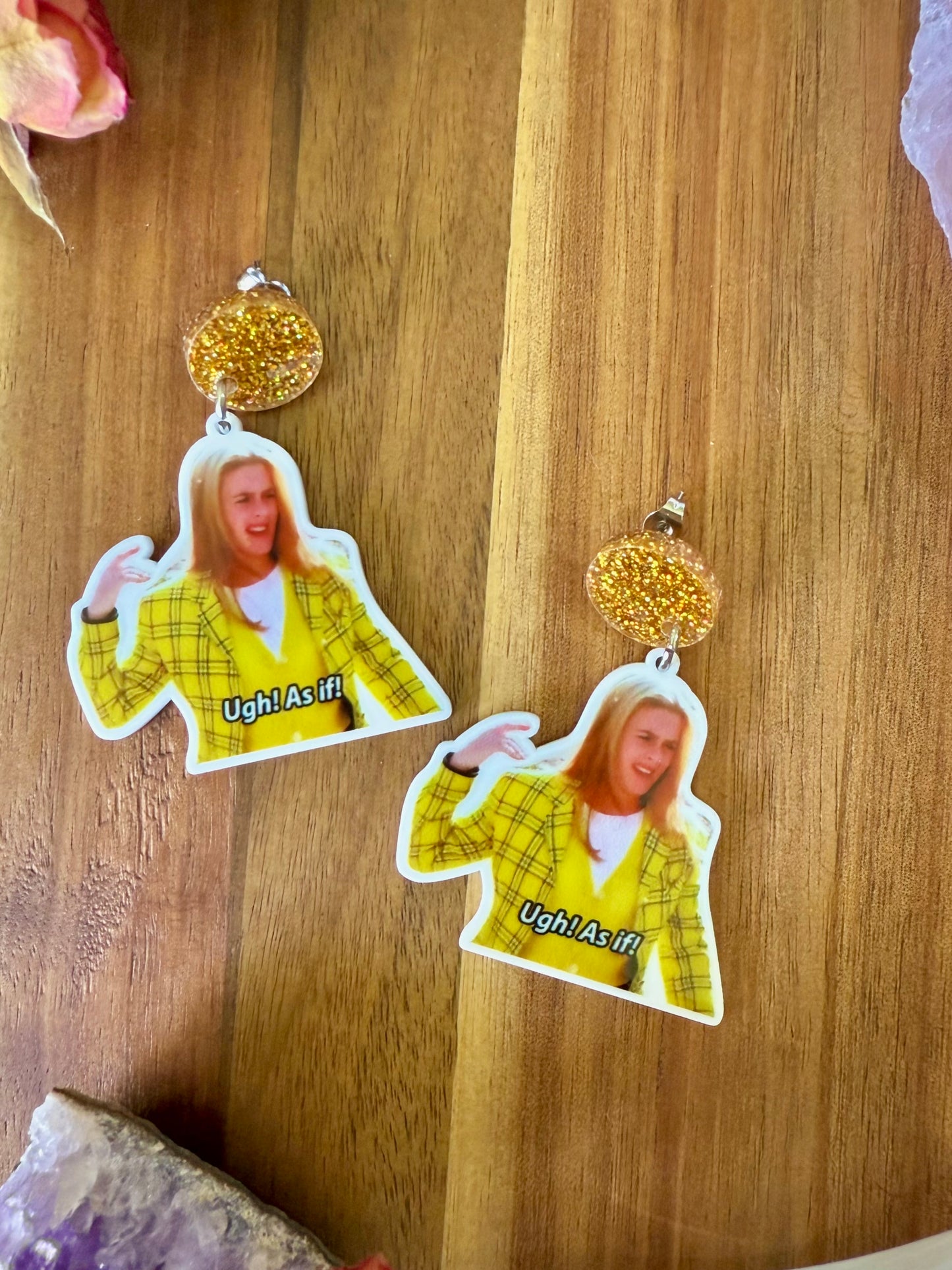 As If Dangle Earrings