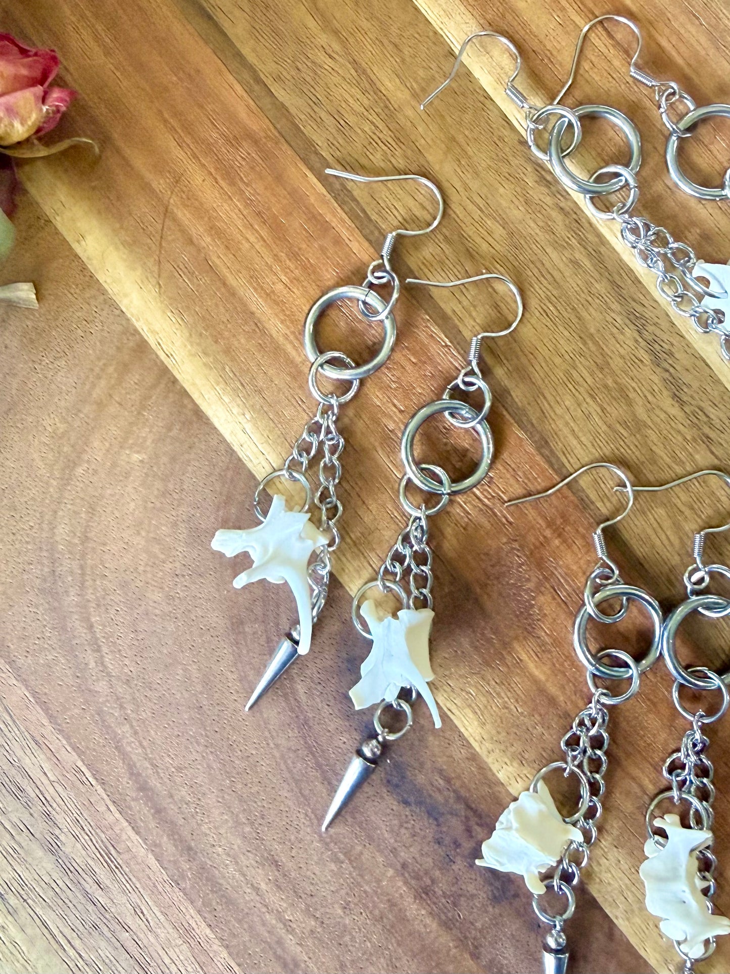 Vertebrae Earrings