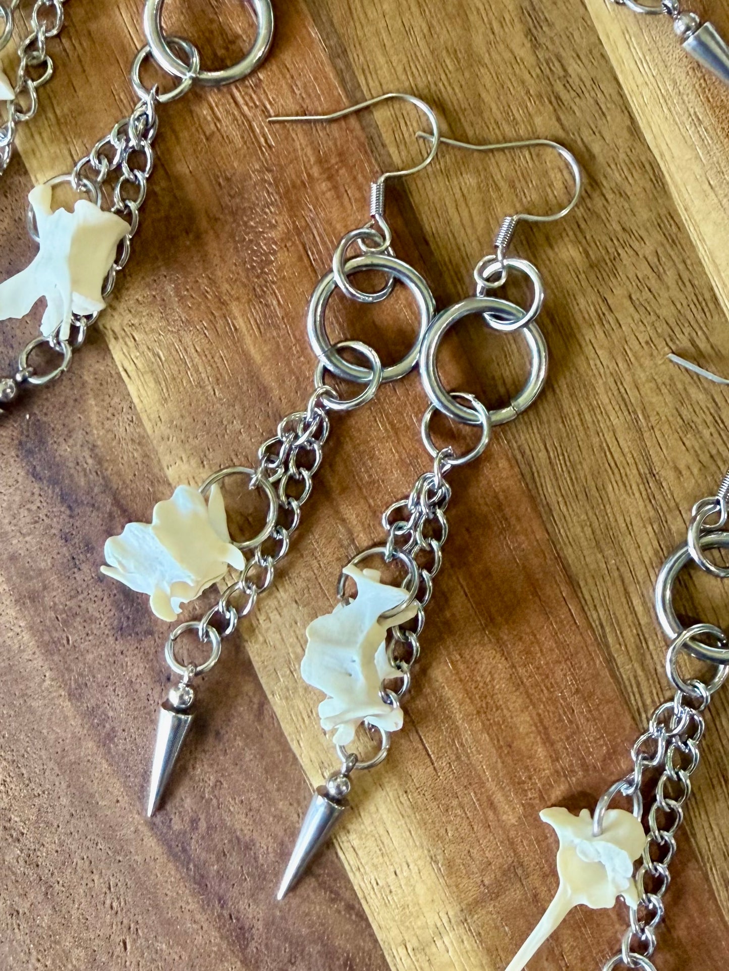 Vertebrae Earrings