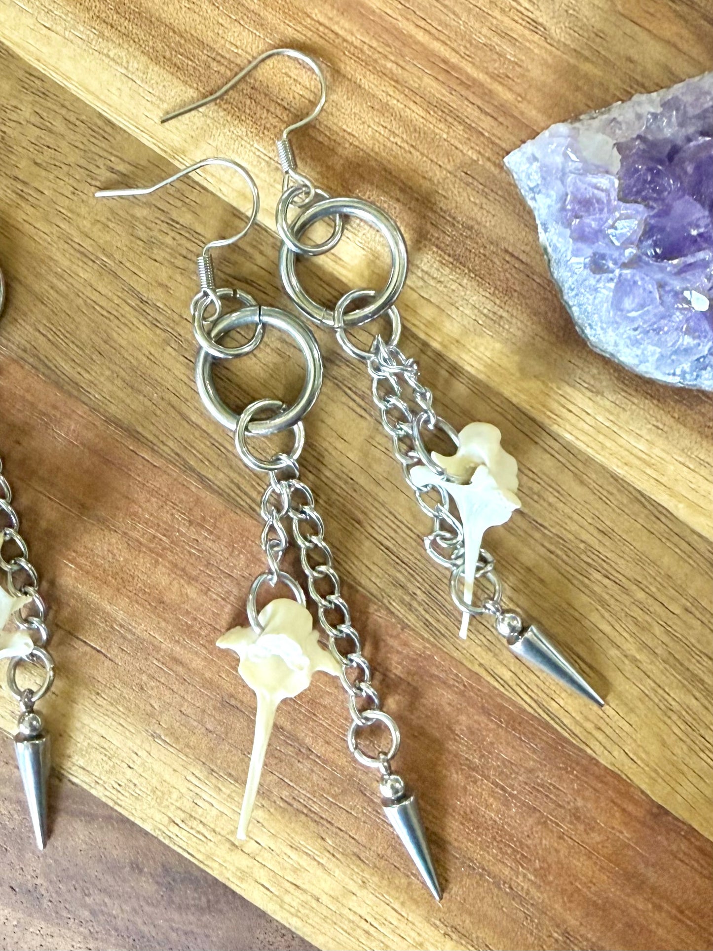 Vertebrae Earrings