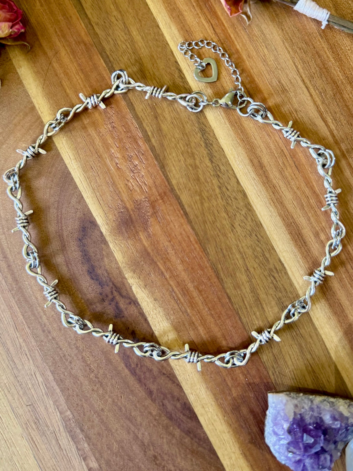 Barbed Wire Alloy Choker