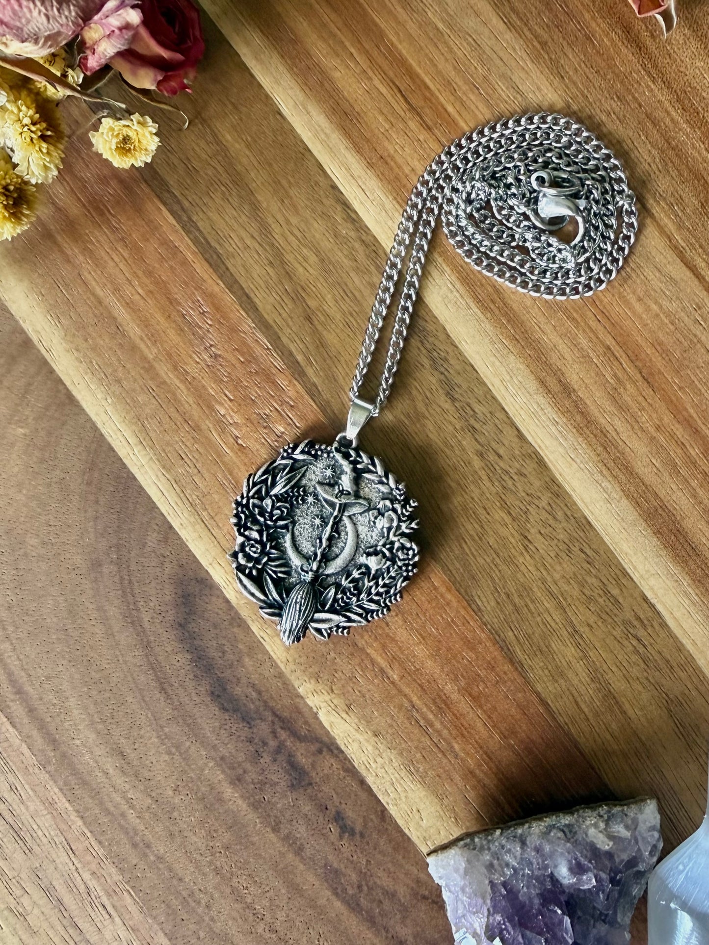 Woodland Witch Pendant Necklace