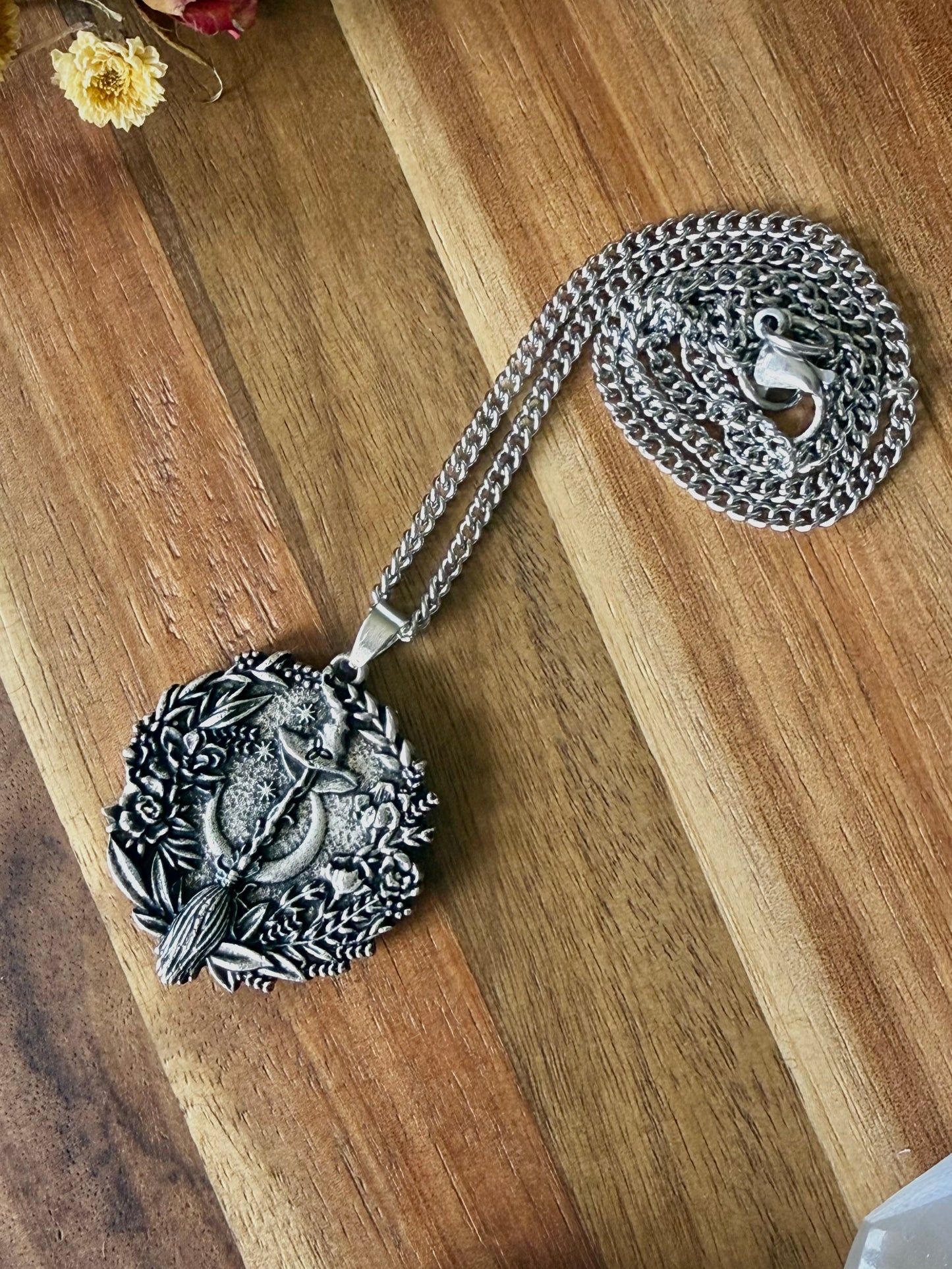 Woodland Witch Pendant Necklace