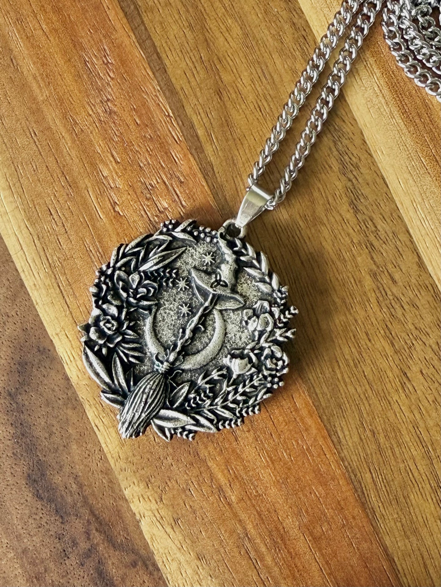 Woodland Witch Pendant Necklace