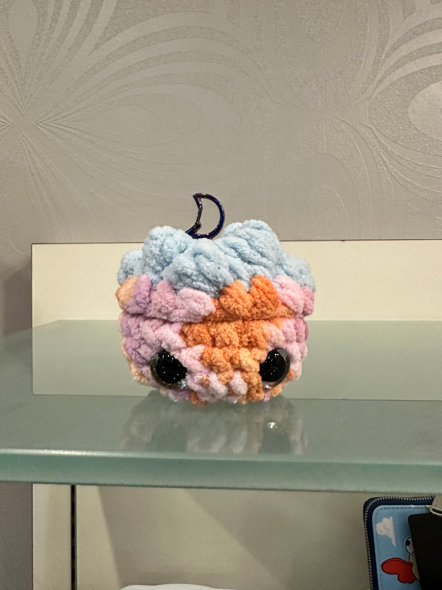 Crochet Cauldron Keychains