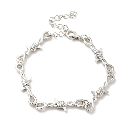 Barbed Wire Alloy Bracelet