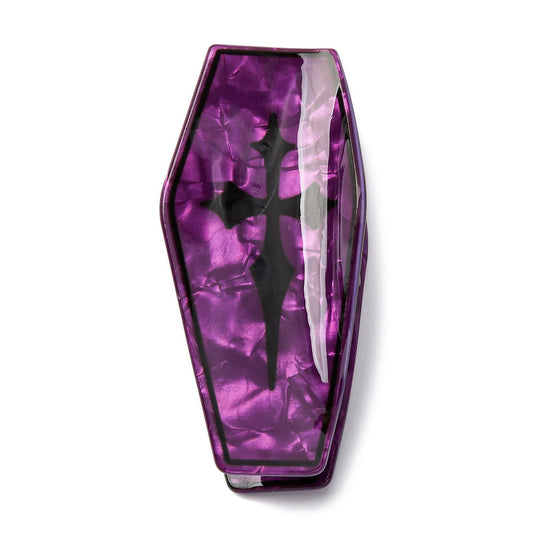 Coffin Hair Claw Clip