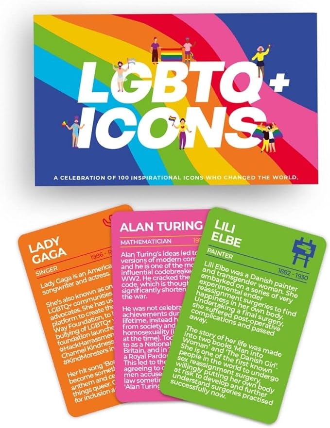 LGBTQ + Icon Cards