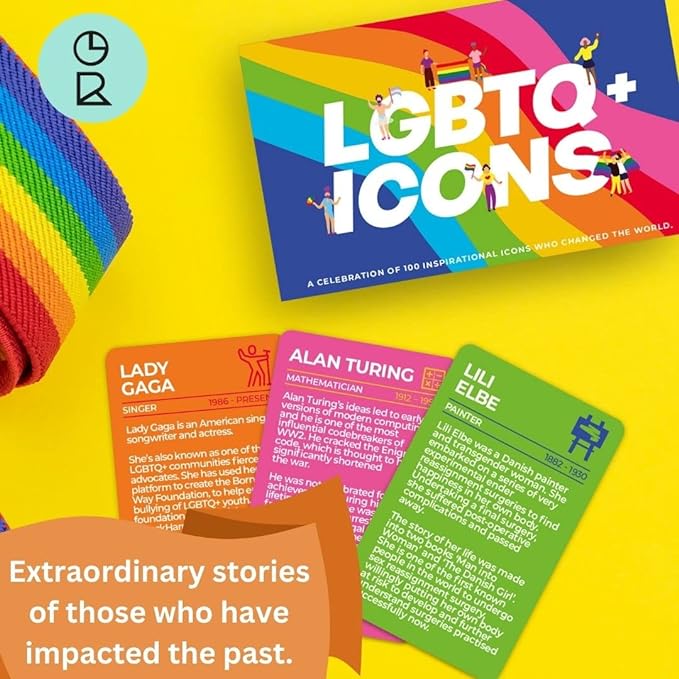 LGBTQ + Icon Cards