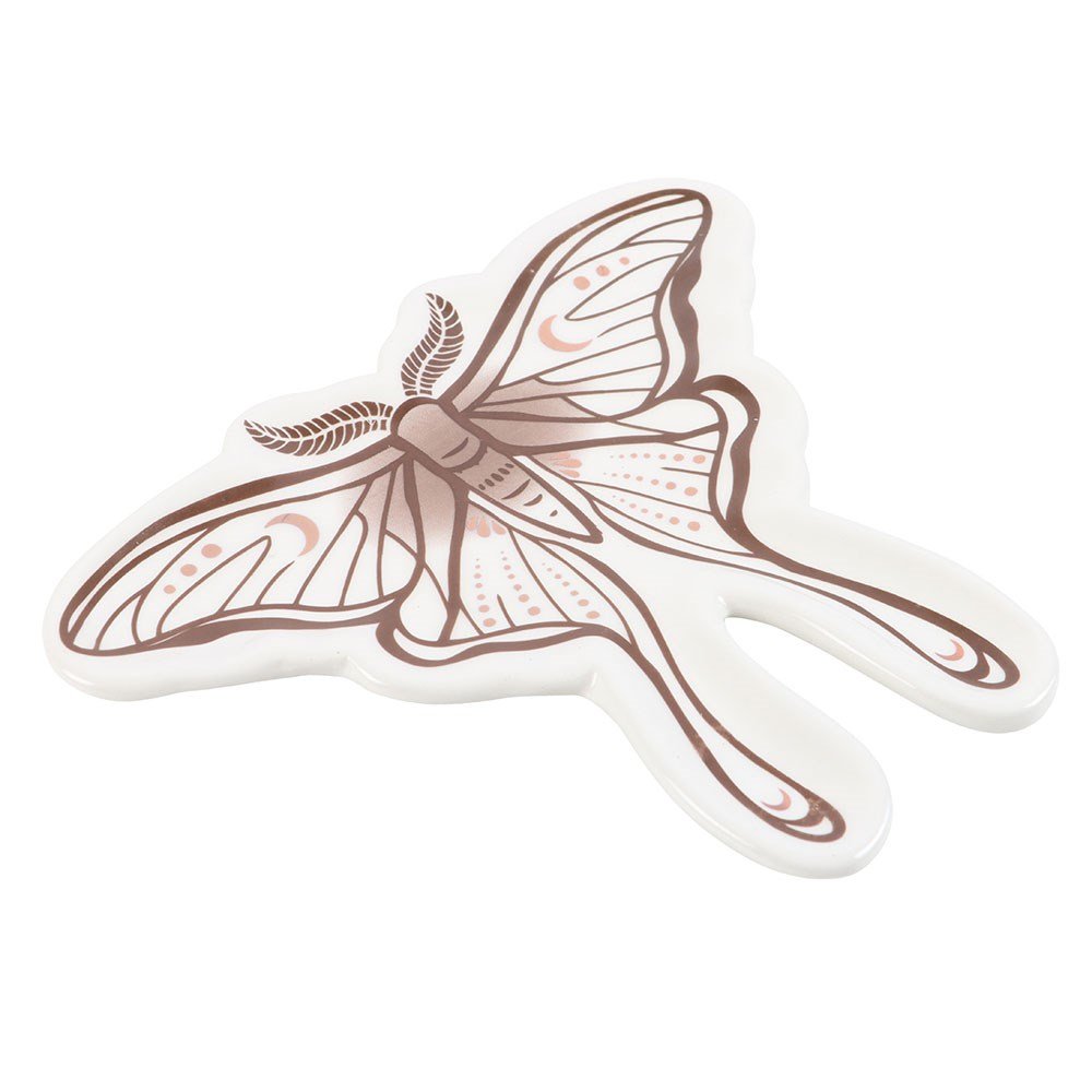Luna Moth Ceramic Trinket Dish