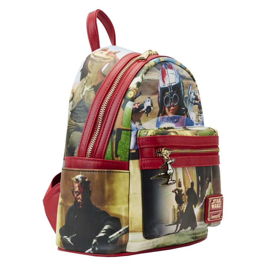 Star Wars - Phantom Menace Scenes Mini Backpack