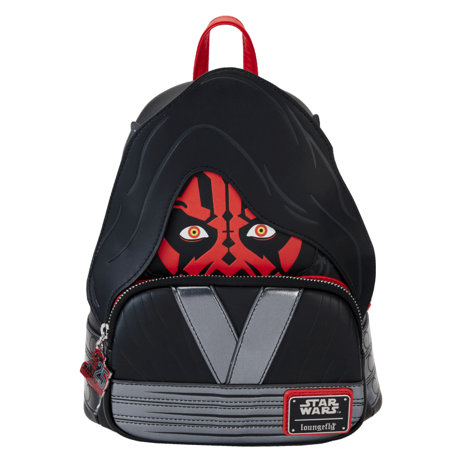 Star Wars: The Phantom Menace 25th Anniversary - Darth Maul with Hood Mini Backpack