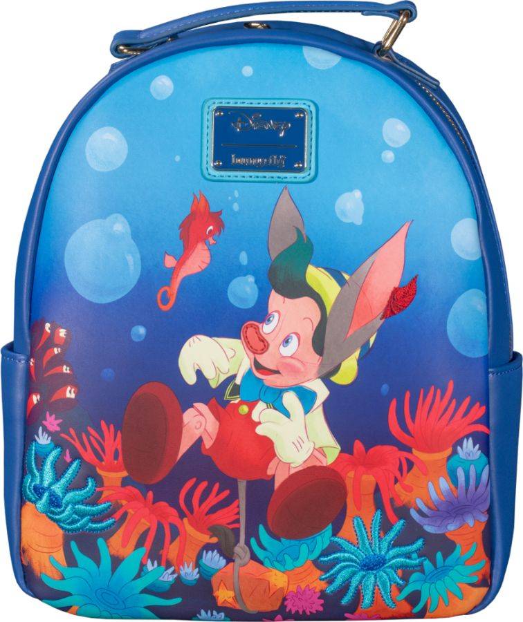 Pinocchio (1940) - Sea US Exclusive Mini Backpack Loungefly