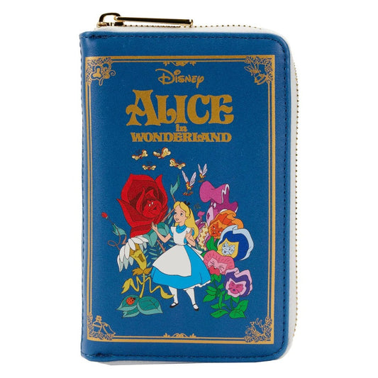 Alice In Wonderland Book Loungefly Zip Wallet