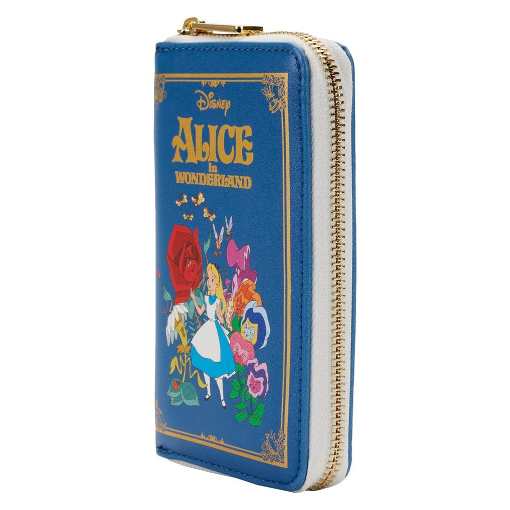 Alice In Wonderland Book Loungefly Zip Wallet
