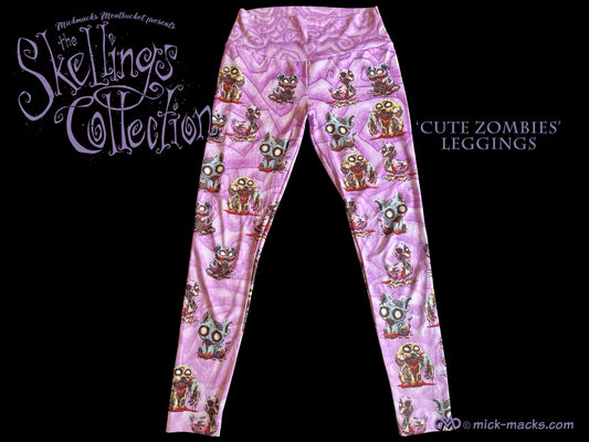 Cute Zombies Leggings