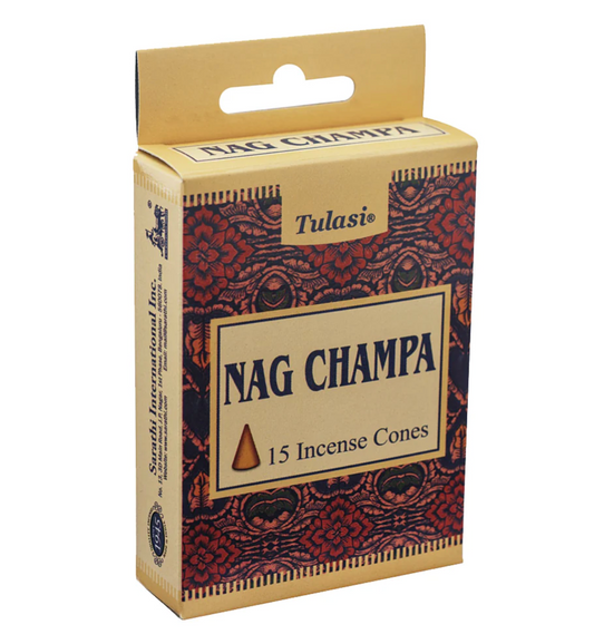 Tulasi Nag Champa Incense Cones