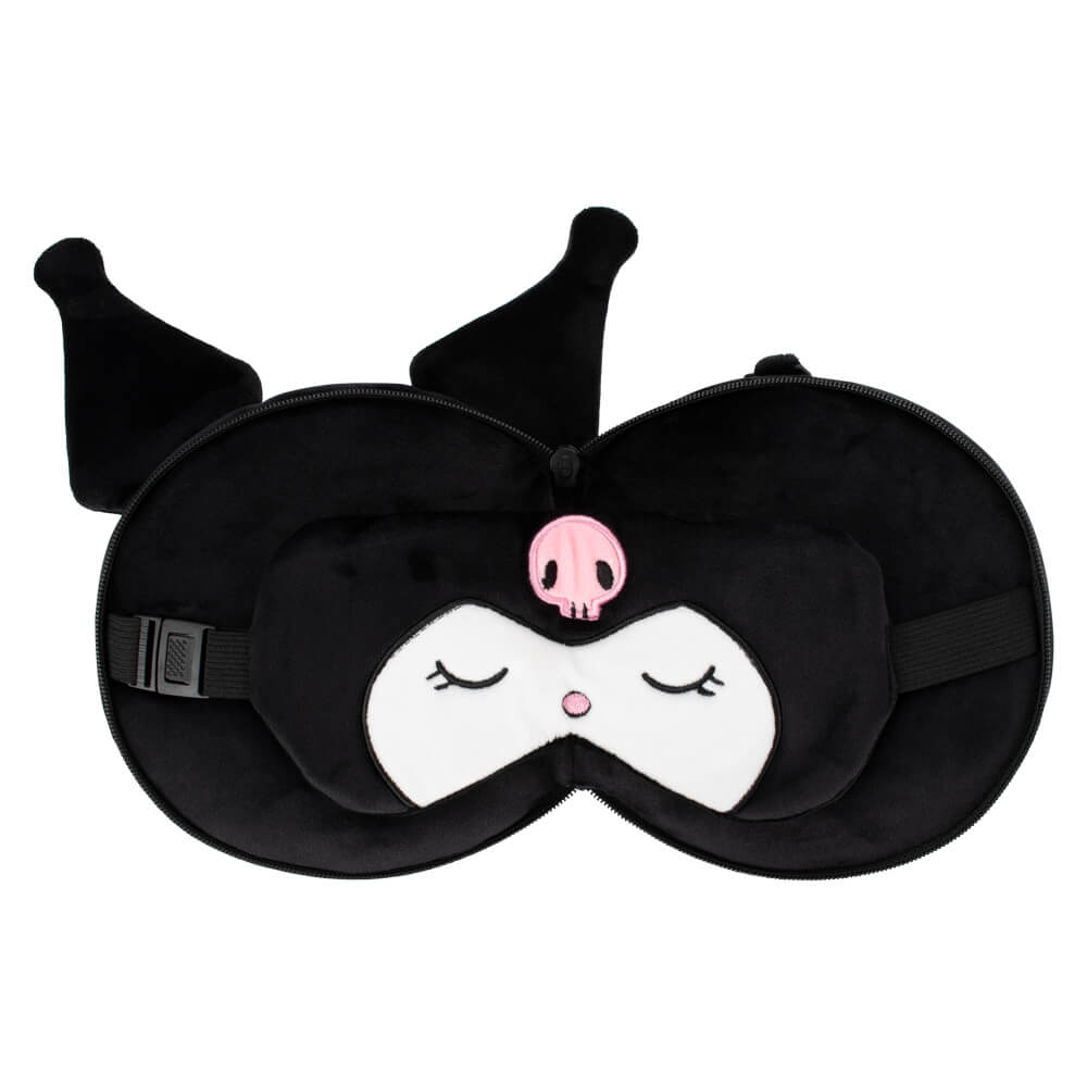 Kuromi Travel Pillow & Mask Set