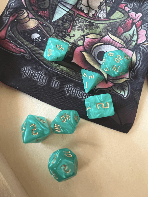 Dice Set | Pretty In Poison