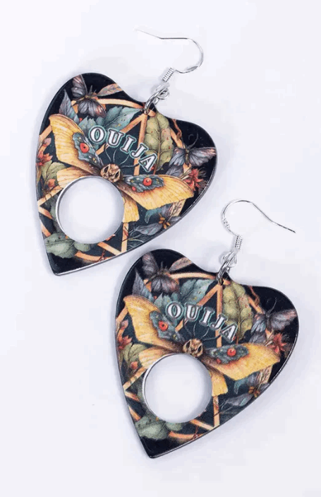 Planchette Earrings - LUNAR MOTH