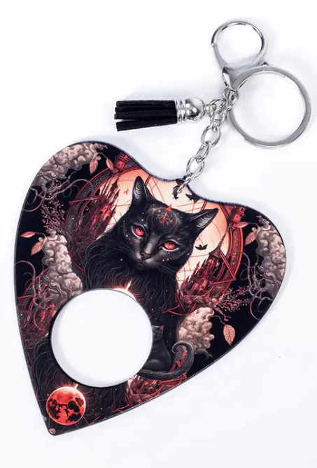 Jumbo Planchette Keychain - BLOOD MOON