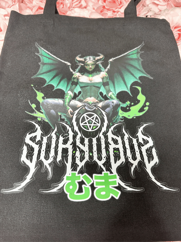 SUKYUBUS - Canvas Tote Bag