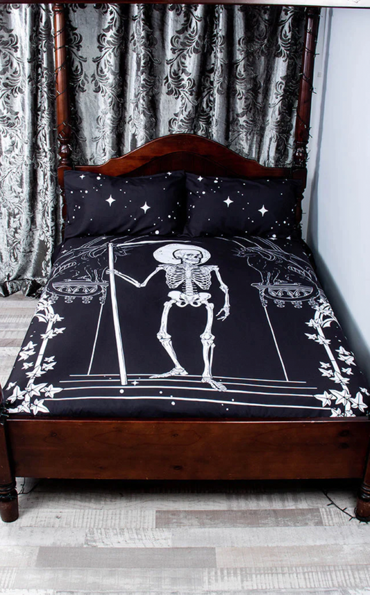 FEAR THE REAPER Quilt Cover Set & Pillowcases