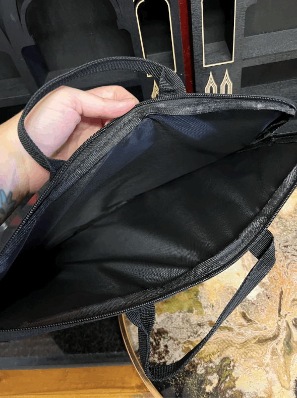 THE DARK LIBRARY - gothic laptop / tech case