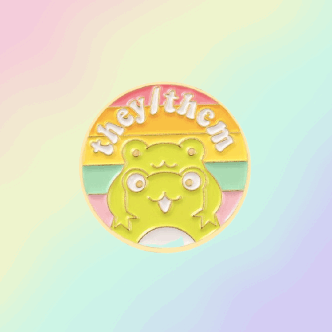 They/Them Pronoun Pins