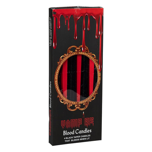 Black Vampire Tears Candles 4 Pack