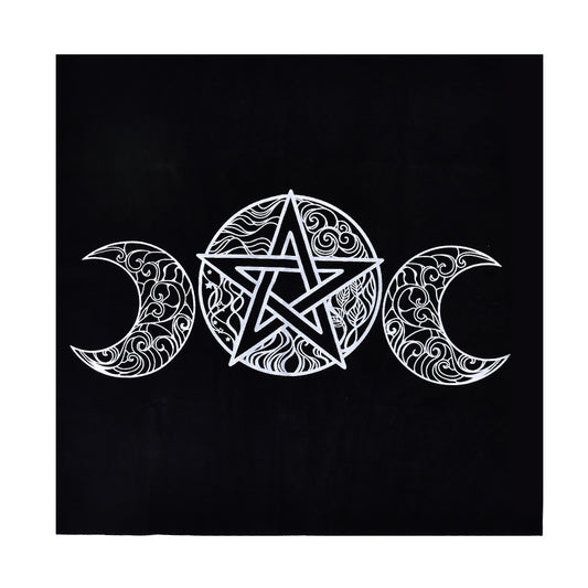 Triple Moon Altar Cloth