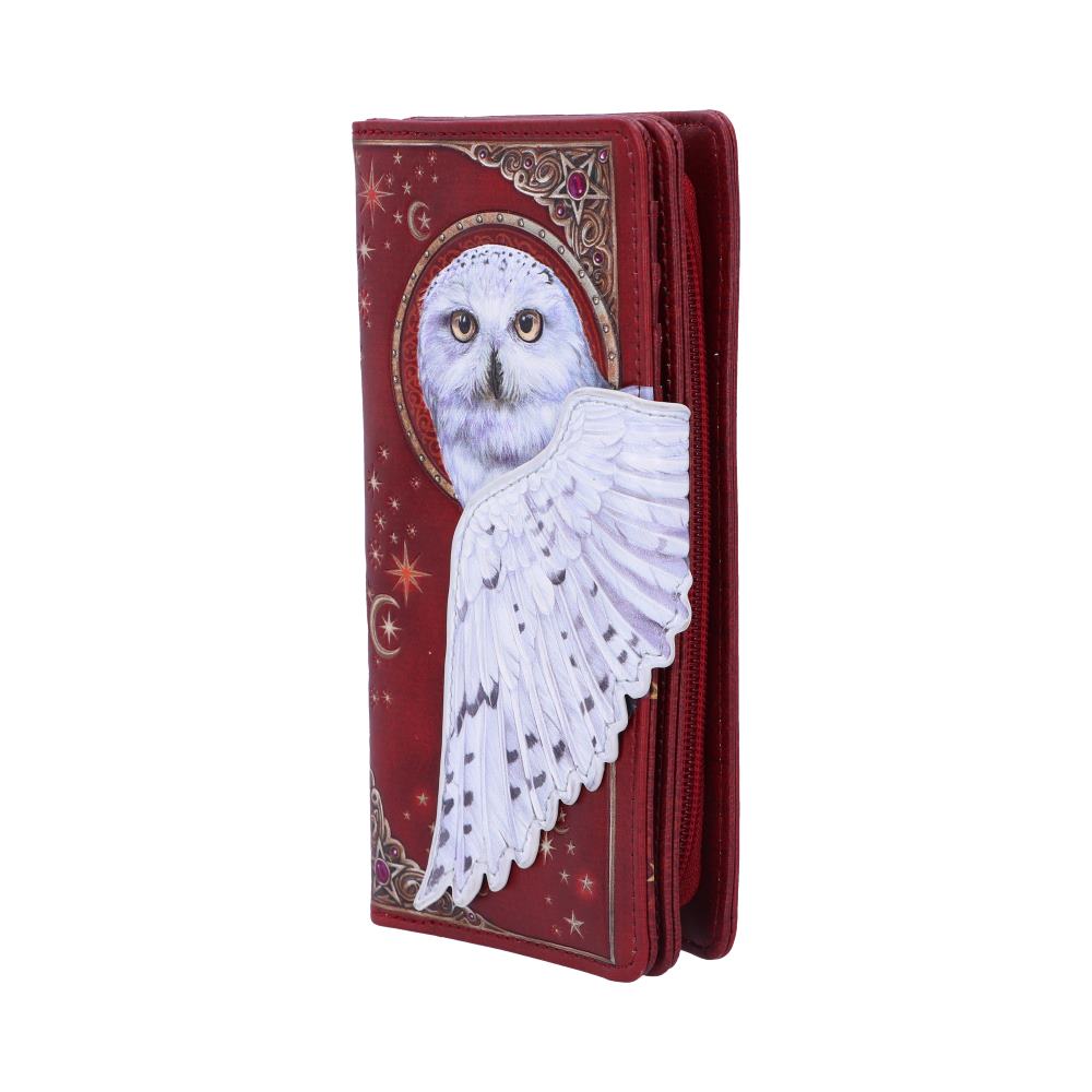 Magical Flight Owl Embossed Purse