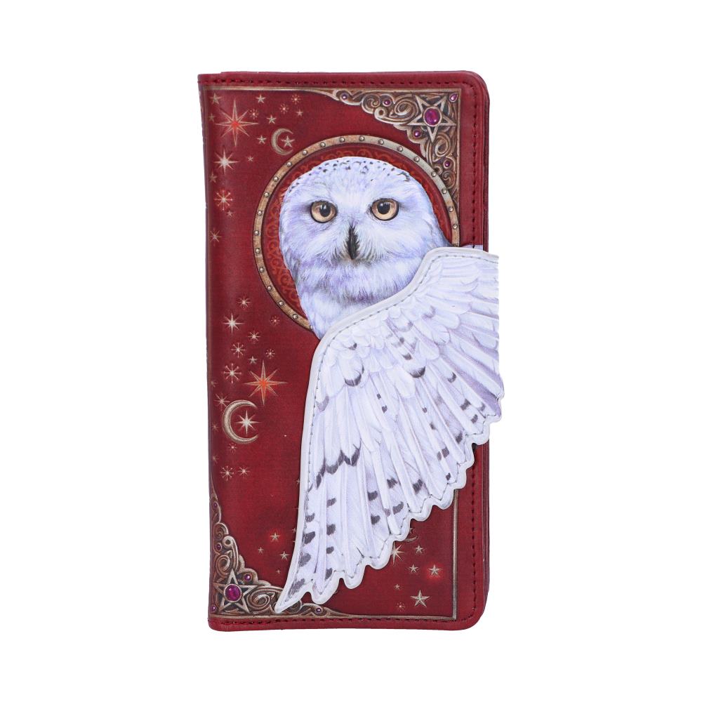 Magical Flight Owl Embossed Purse