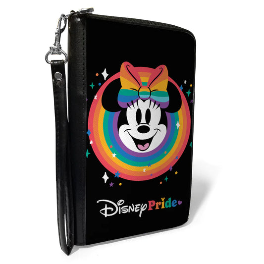 PU Zip Around Wallet Rectangle - Minnie Mouse DISNEY PRIDE