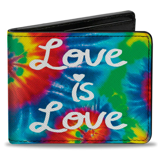 Love is Love Tie Dye Bi-Fold Wallet